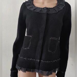 ⭐️Sparrow by Anthropologie Au Fait Merino Wool Snap Front Cardigan⭐️